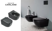 Конзолна тоалетна Catalano Sfera Silentech черен мат - 2
