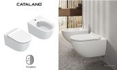 Конзолно биде Catalano Sfera 55x35 Bianco Satinato - 2